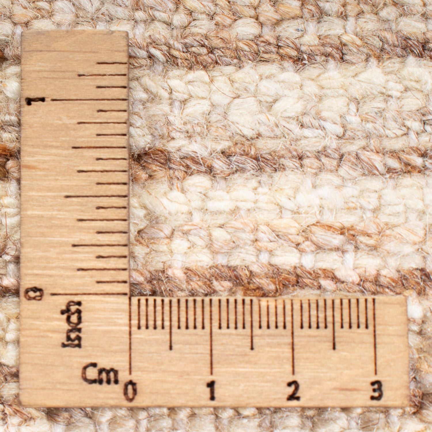 Gabbeh Teppich - Perser - 186 x 148 cm - dunkelbeige