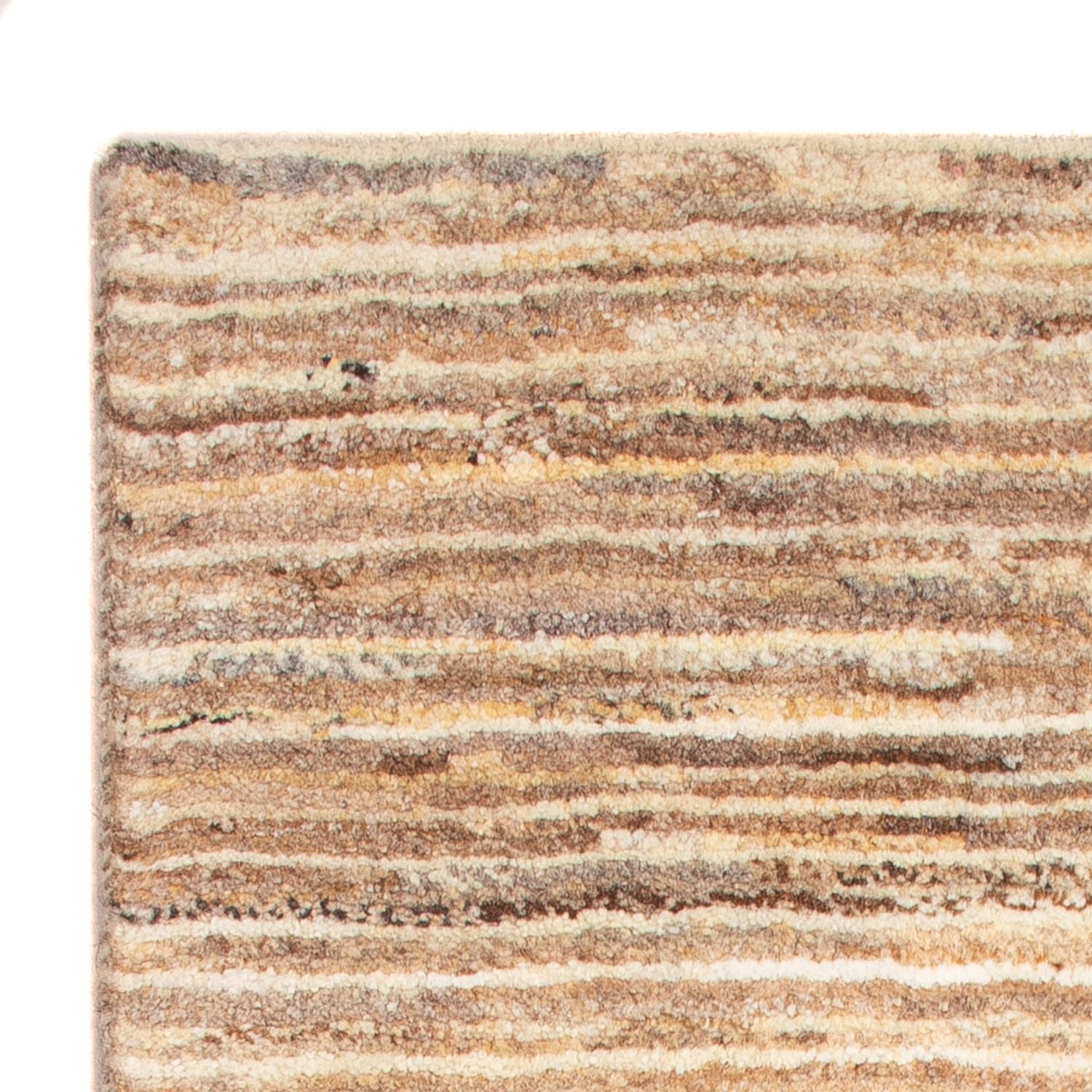 Gabbeh Teppich - Perser - 95 x 57 cm - dunkelbeige