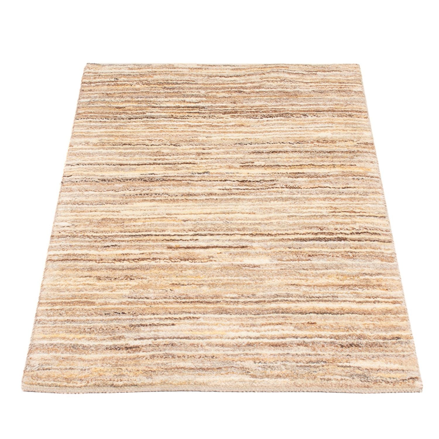 Gabbeh Teppich - Perser - 95 x 57 cm - dunkelbeige