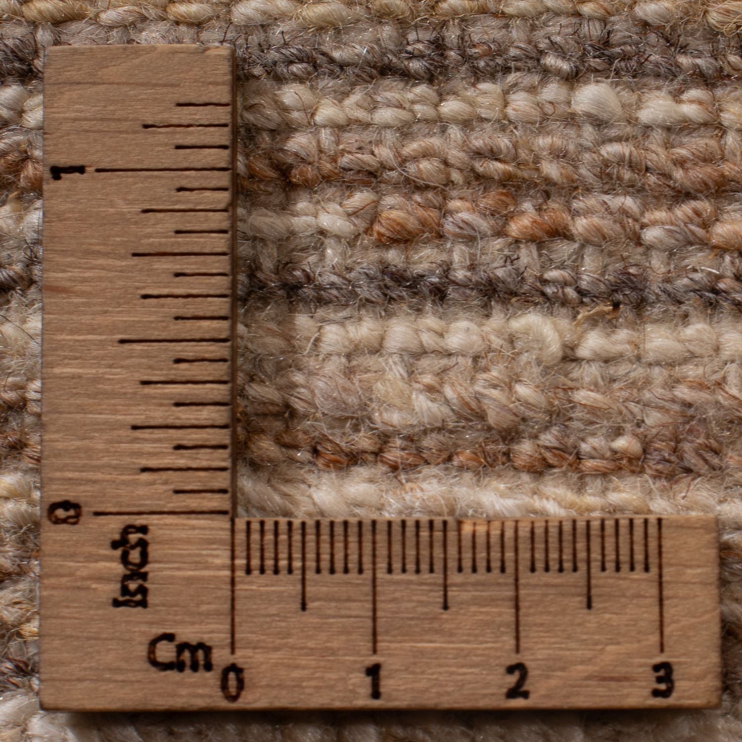 Gabbeh Teppich - Perser - 89 x 59 cm - dunkelbeige