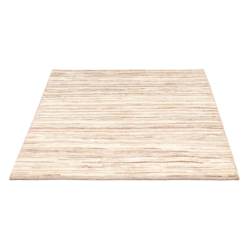 Gabbeh Teppich - Perser - 130 x 101 cm - hellbeige