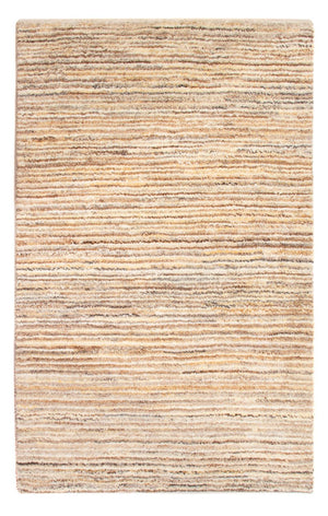 Gabbeh Teppich - Perser - 93 x 60 cm - dunkelbeige