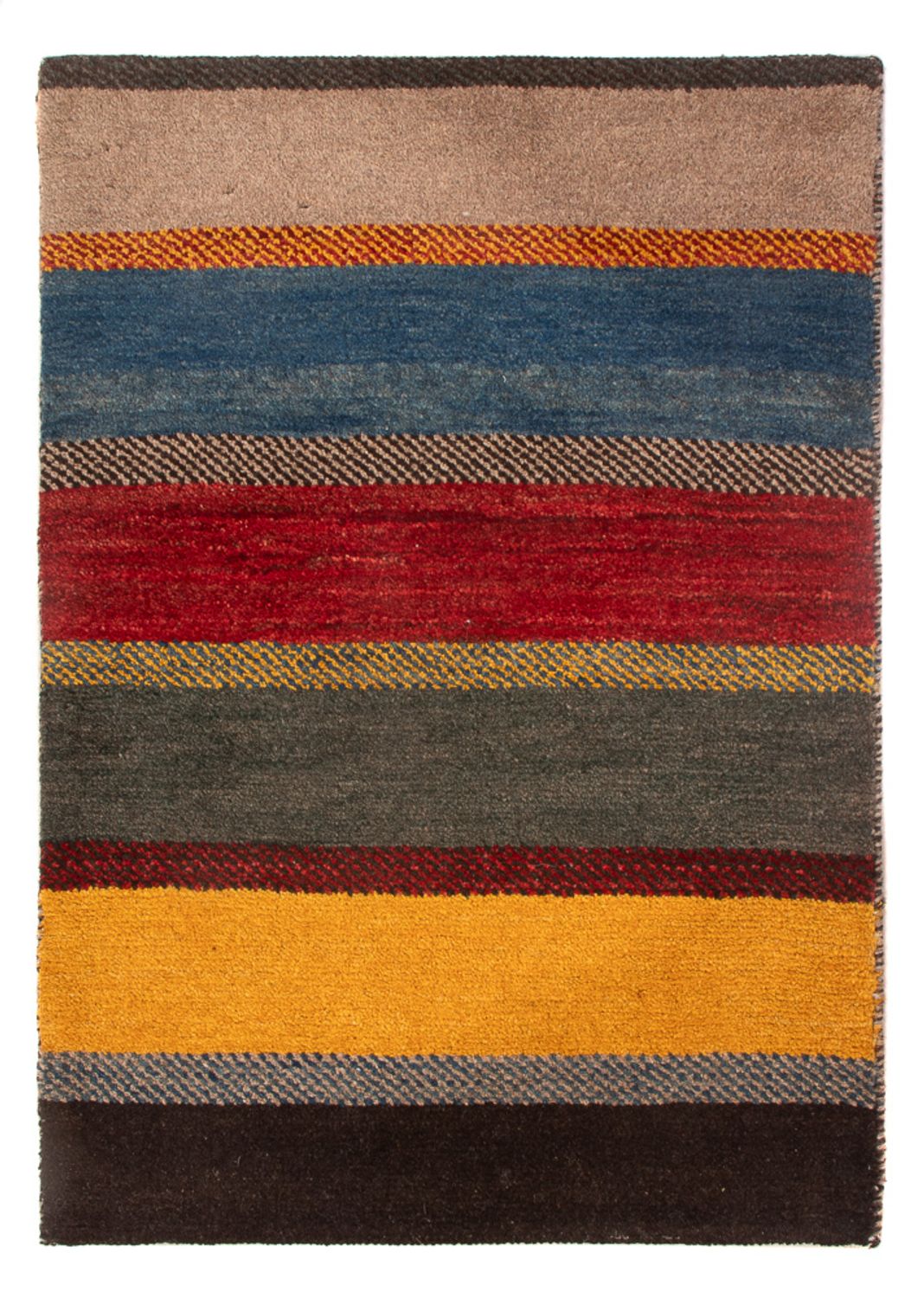 Gabbeh Teppich - Perser - 84 x 59 cm - mehrfarbig