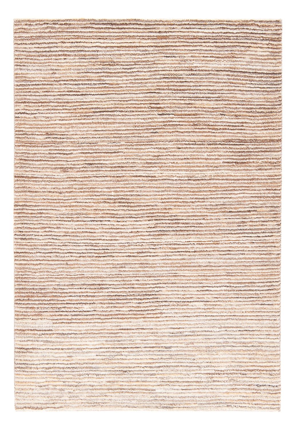Gabbeh Teppich - Perser - 143 x 100 cm - dunkelbeige