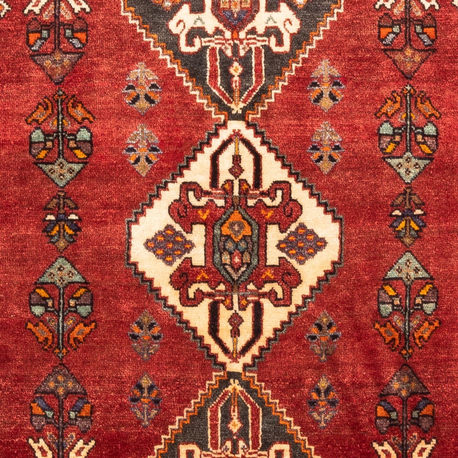 Perserteppich - Nomadic - 172 x 117 cm - rot