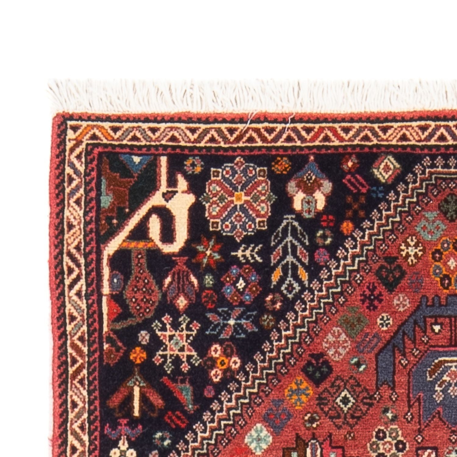 Perserteppich - Nomadic - 144 x 70 cm - rot