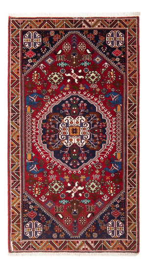 Perserteppich - Nomadic - 150 x 75 cm - rot