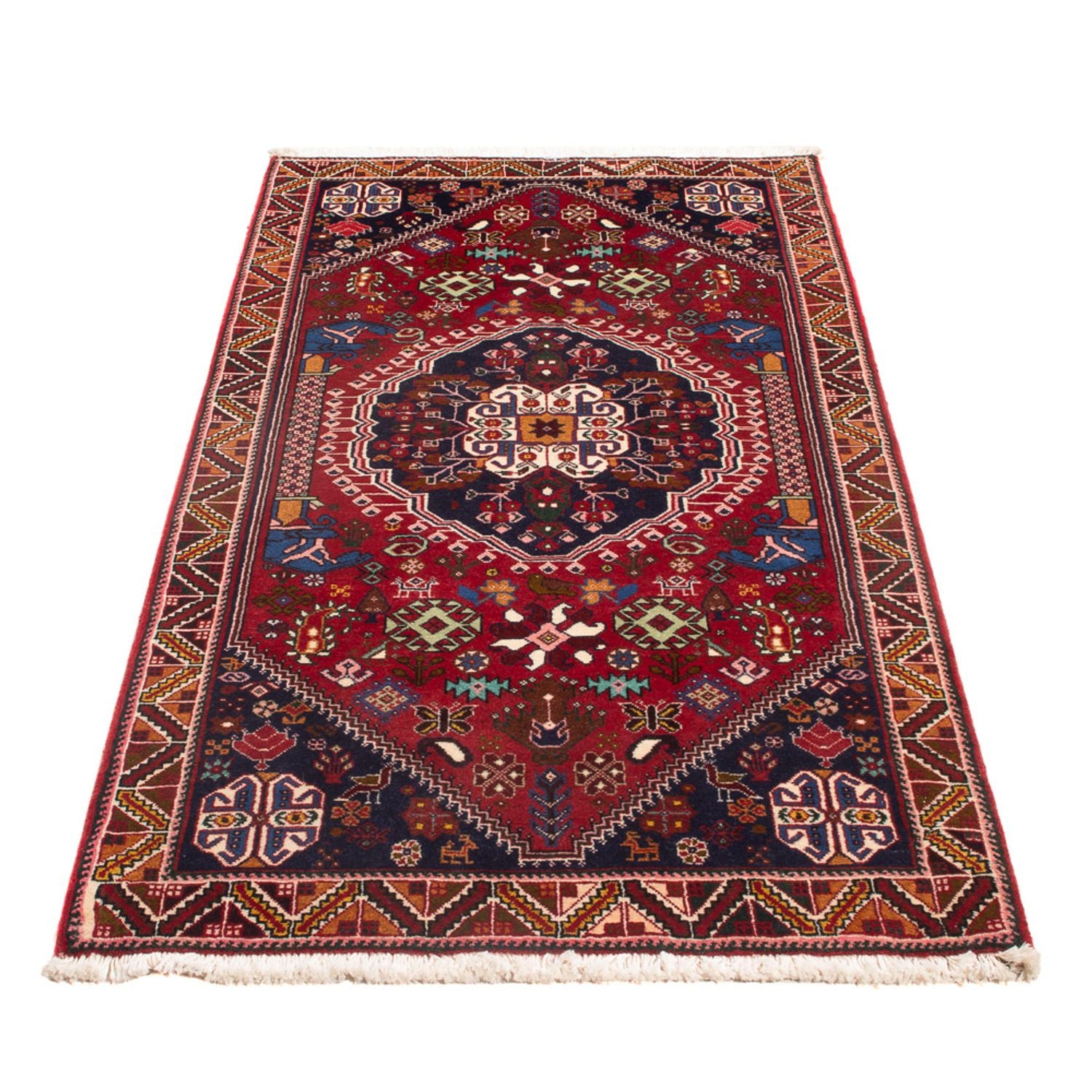 Perserteppich - Nomadic - 150 x 75 cm - rot