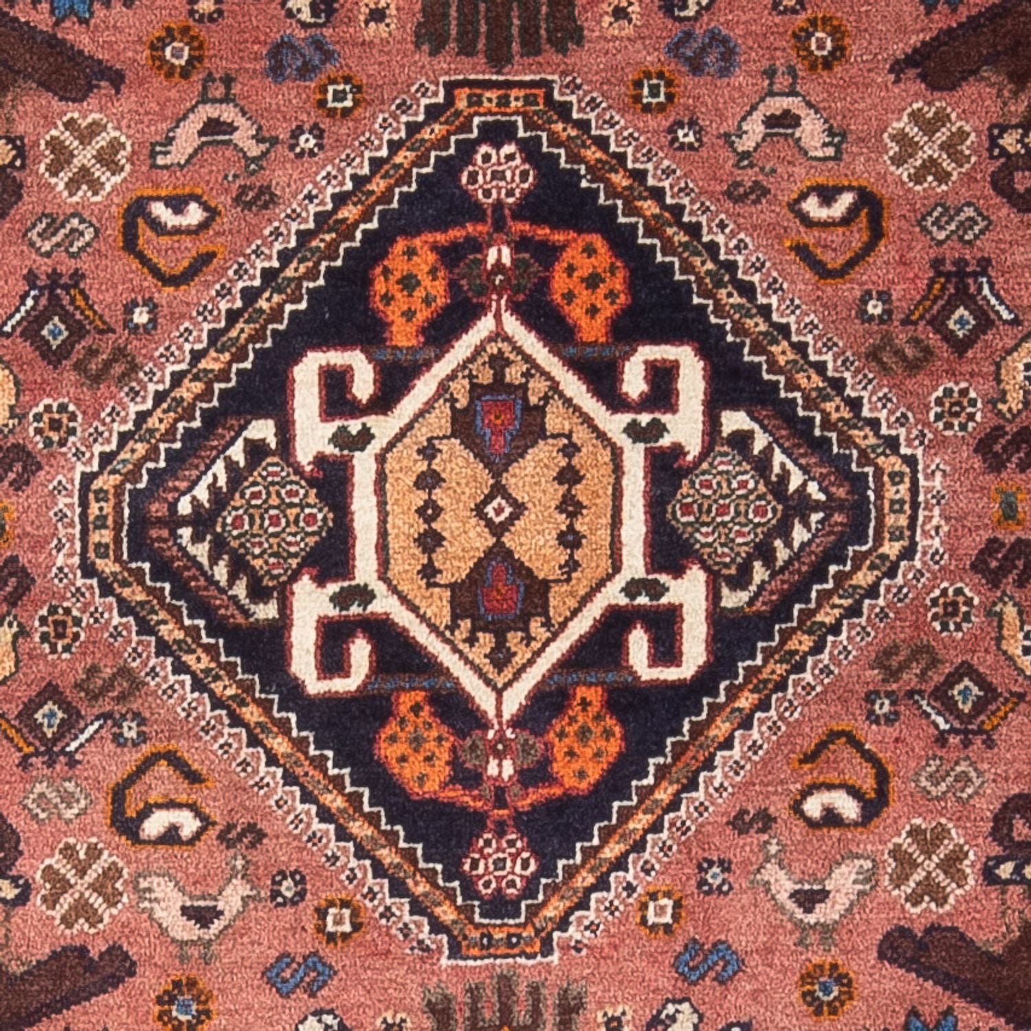 Perserteppich - Nomadic - 150 x 83 cm - rot