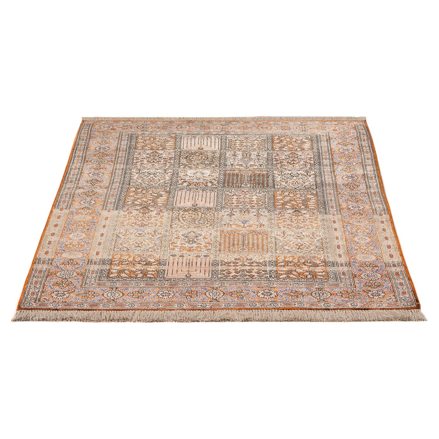 Seidenteppich - Ghom Seide - Premium - 148 x 100 cm - mehrfarbig