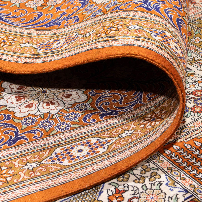 Seidenteppich - Ghom Seide - Premium quadratisch  - 302 x 297 cm - mehrfarbig