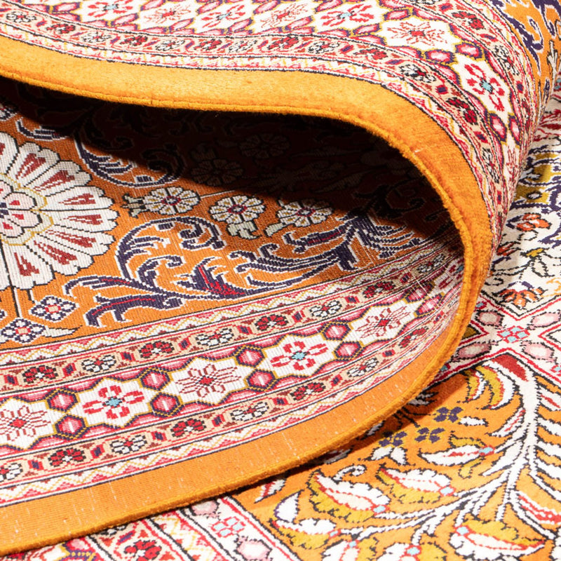 Seidenteppich - Ghom Seide - Premium quadratisch  - 250 x 250 cm - mehrfarbig