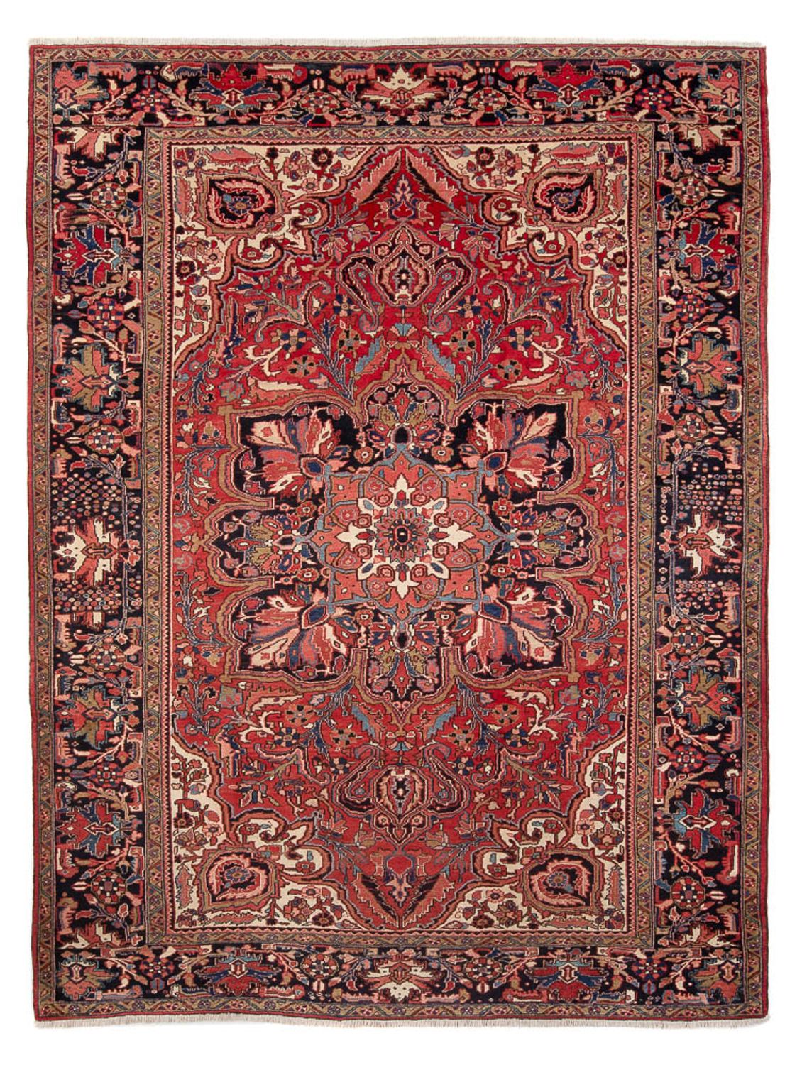 Perserteppich - Nomadic - 350 x 250 cm - rot