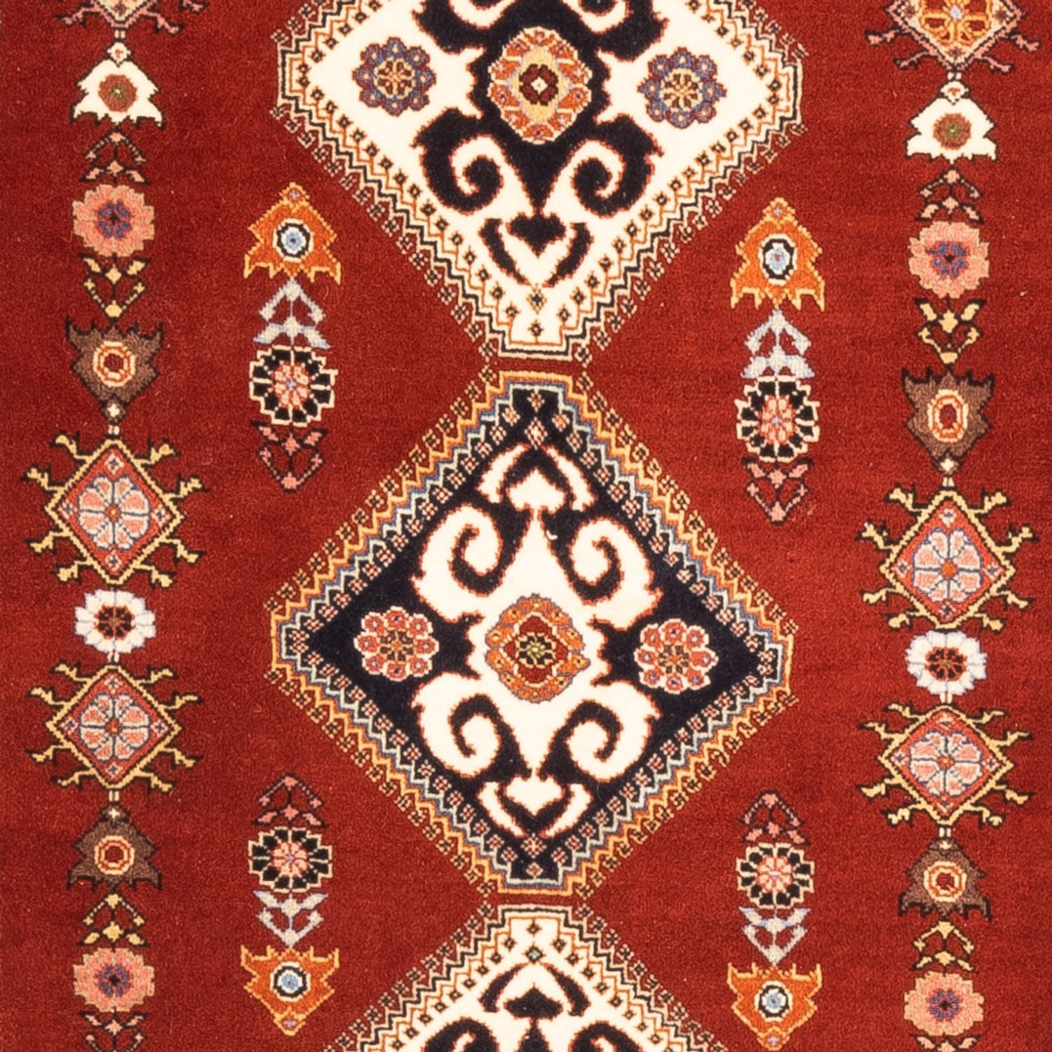 Läufer Gabbeh - Kaschkuli Perser - 198 x 86 cm - rot