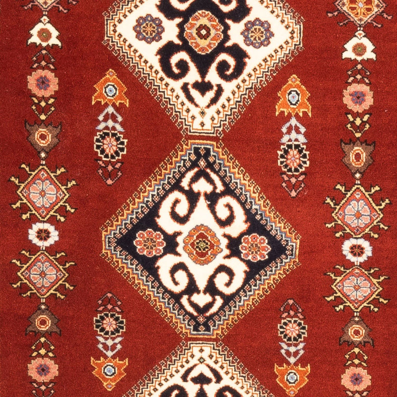 Läufer Gabbeh - Kaschkuli Perser - 198 x 86 cm - rot