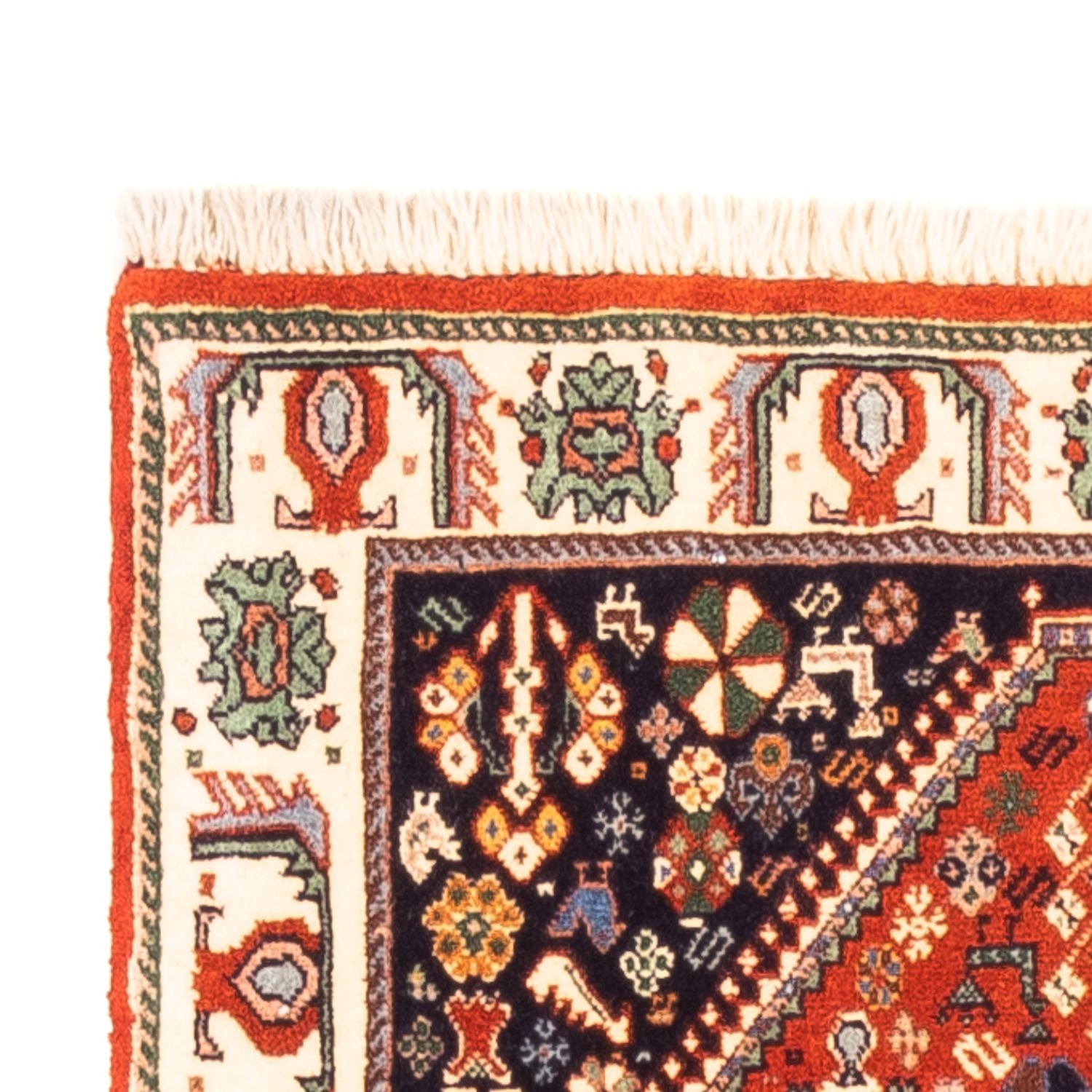 Läufer Gabbeh - Kaschkuli Perser - 191 x 73 cm - orange