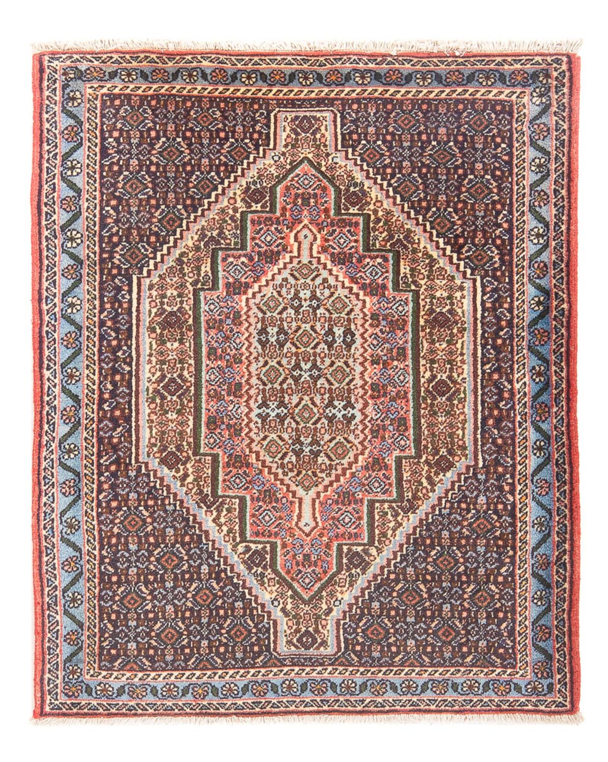 Perserteppich - Classic - 105 x 77 cm - dunkelbeige
