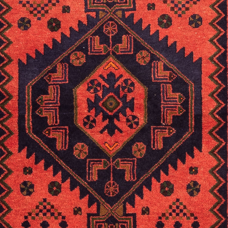 Perserteppich - Nomadic - 153 x 104 cm - hellrot