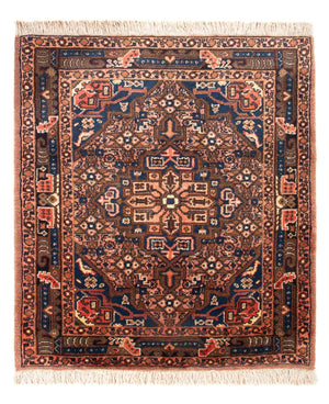 Perserteppich - Nomadic - 90 x 75 cm - blau