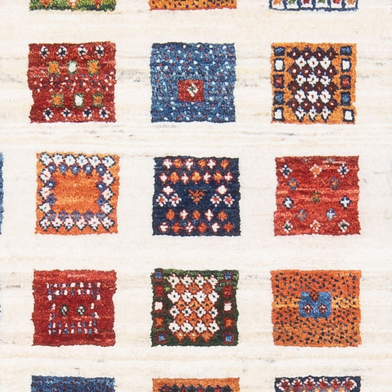Gabbeh Teppich - Loribaft Perser - 130 x 84 cm - mehrfarbig