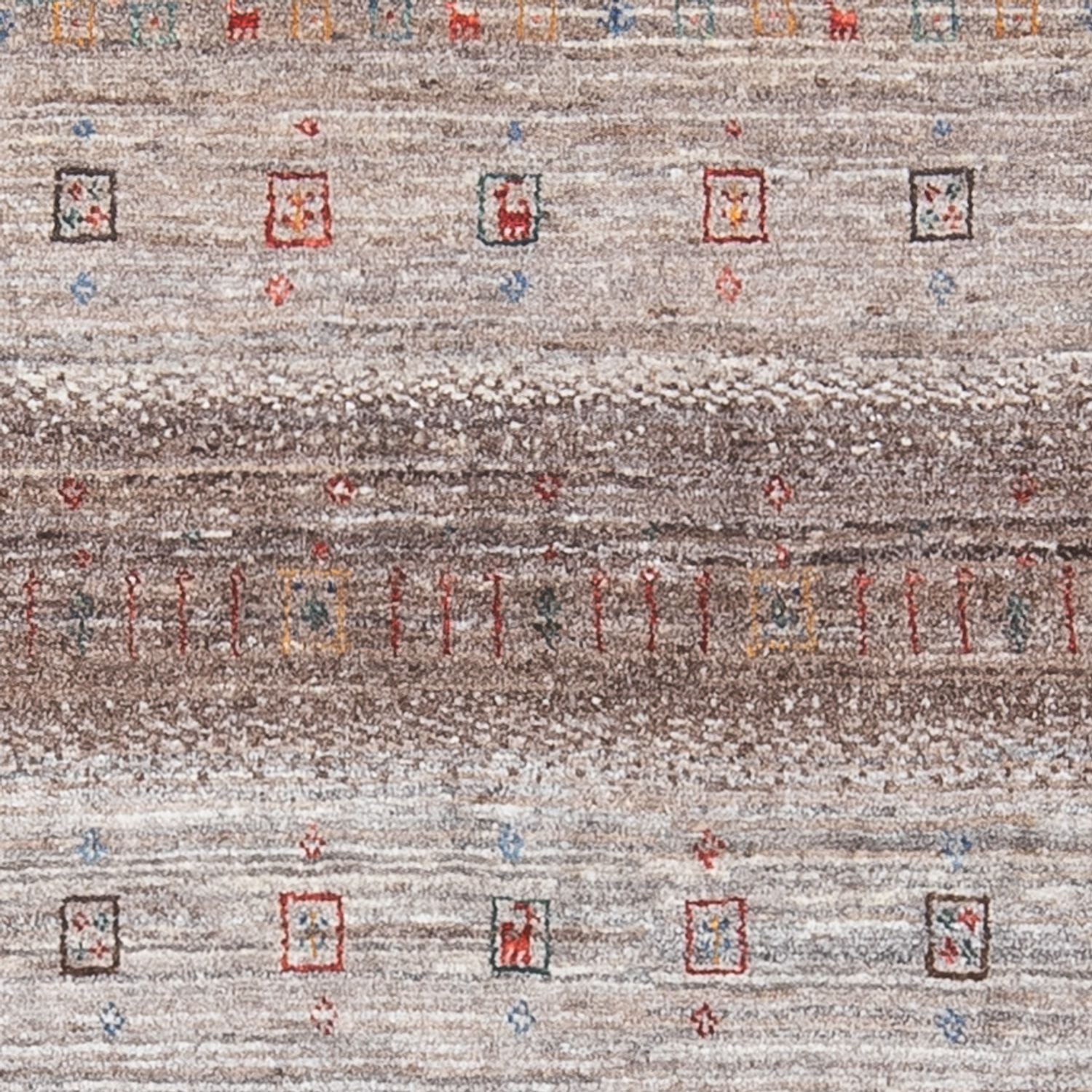 Gabbeh Teppich - Loribaft Perser - 125 x 87 cm - mehrfarbig