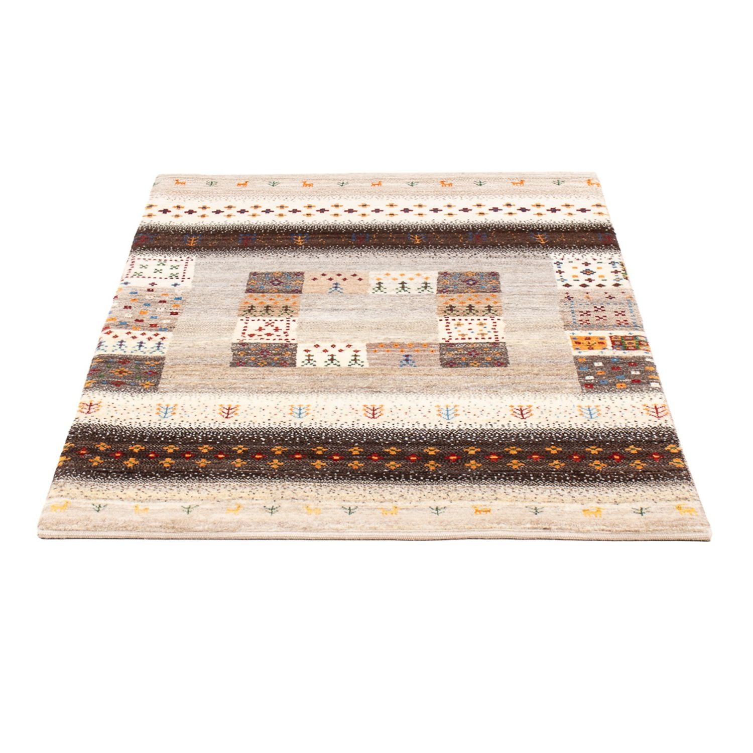 Gabbeh Teppich - Loribaft Perser - 130 x 84 cm - mehrfarbig
