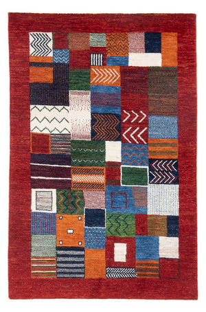 Gabbeh Teppich - Loribaft Perser - 138 x 83 cm - mehrfarbig