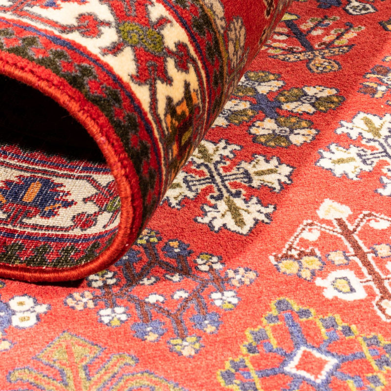 Perserteppich - Nomadic - 154 x 107 cm - rot