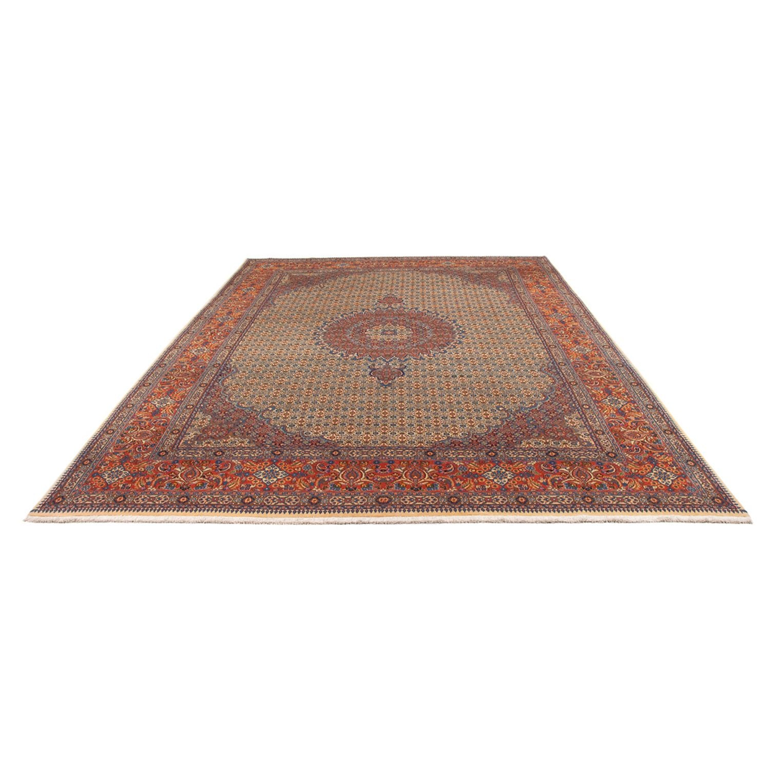 Perserteppich - Classic - 350 x 243 cm - dunkelbeige