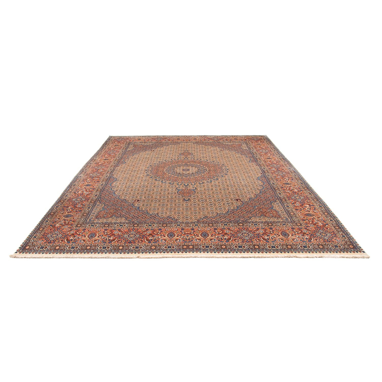 Perserteppich - Classic - 350 x 257 cm - dunkelbeige