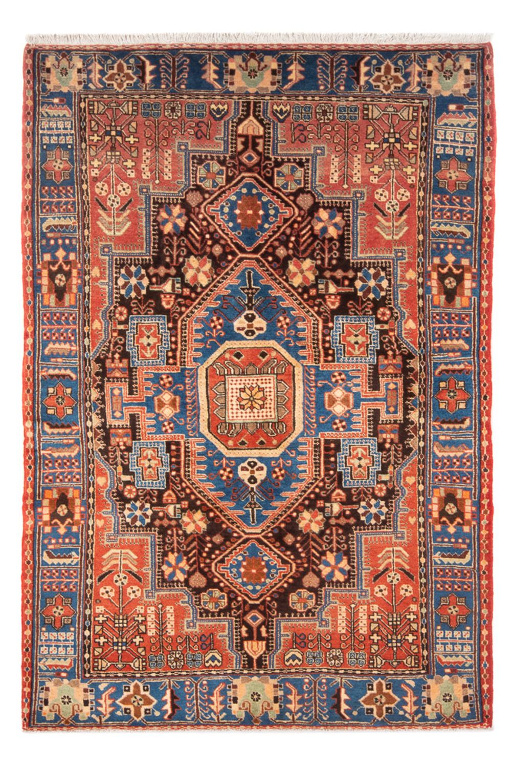 Perserteppich - Nomadic - 214 x 135 cm - blau