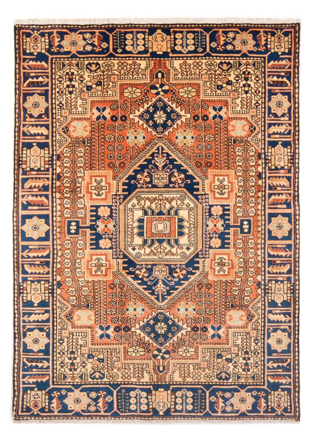 Perserteppich - Nomadic - 200 x 140 cm - hellbeige