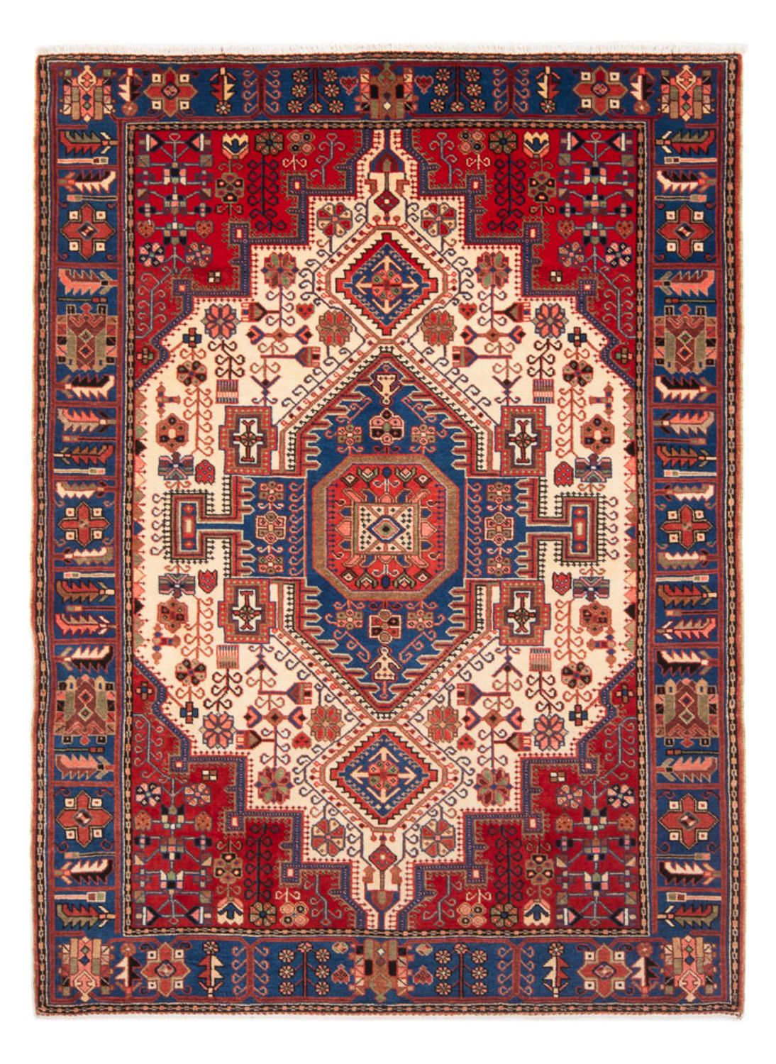 Perserteppich - Nomadic - 210 x 152 cm - blau