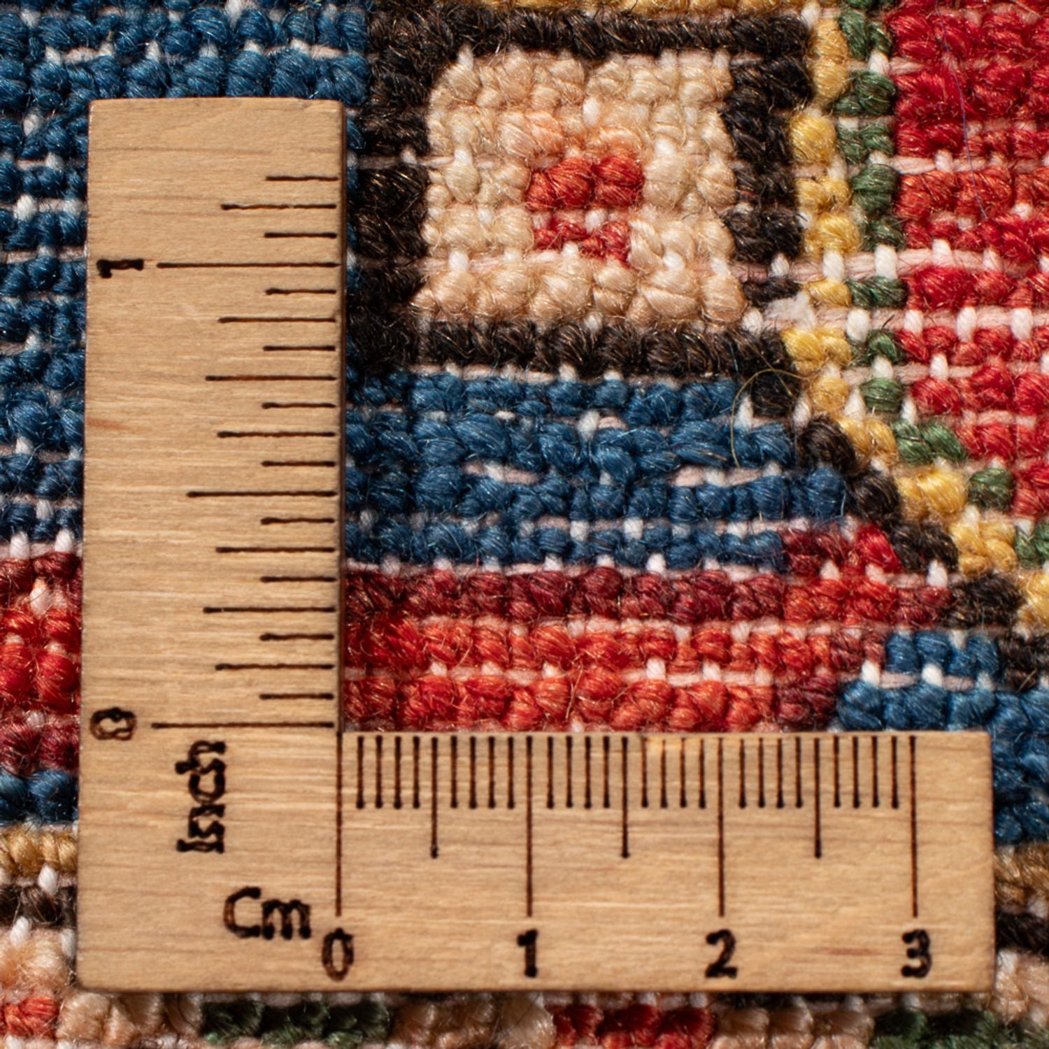 Perserteppich - Nomadic - 187 x 143 cm - blau