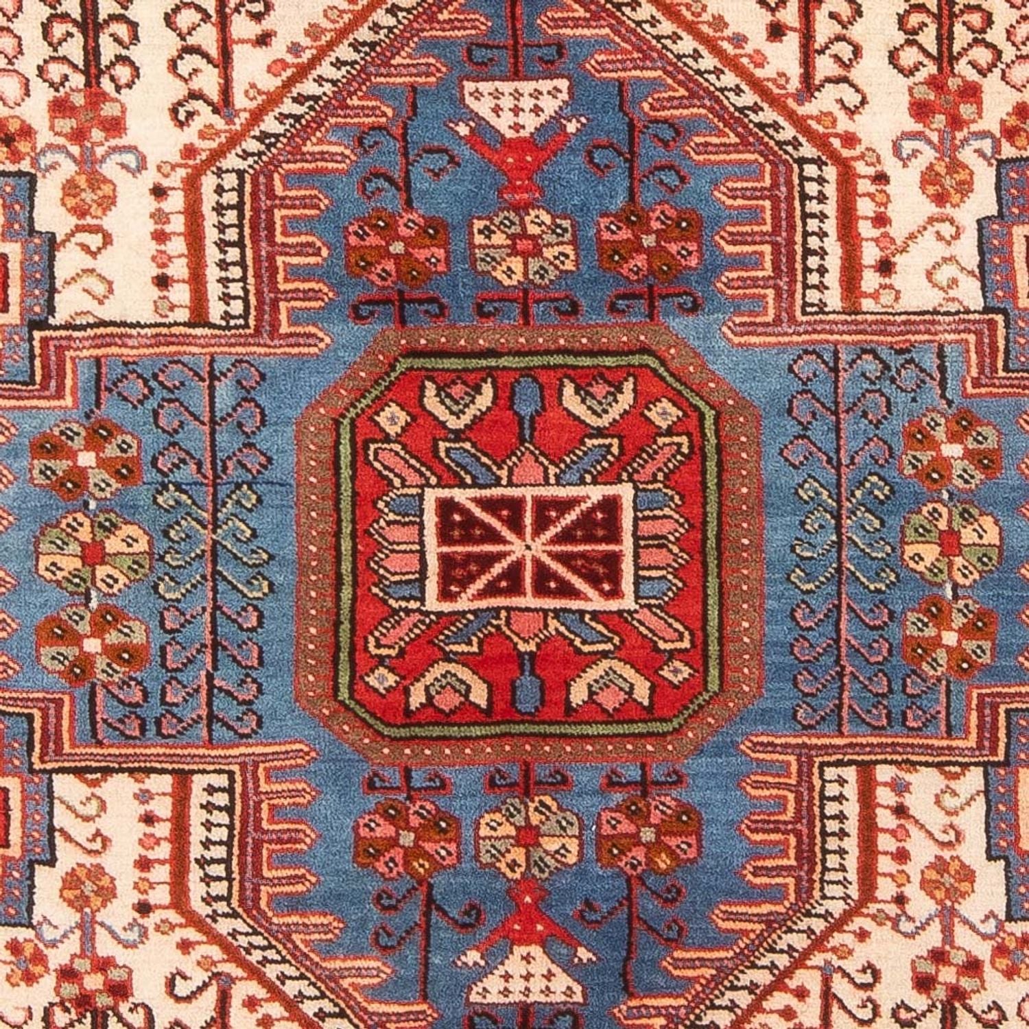 Perserteppich - Nomadic - 199 x 150 cm - blau