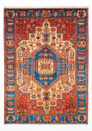 Perserteppich - Nomadic - 210 x 142 cm - blau