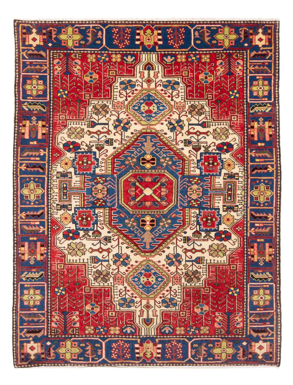 Perserteppich - Nomadic - 202 x 130 cm - blau