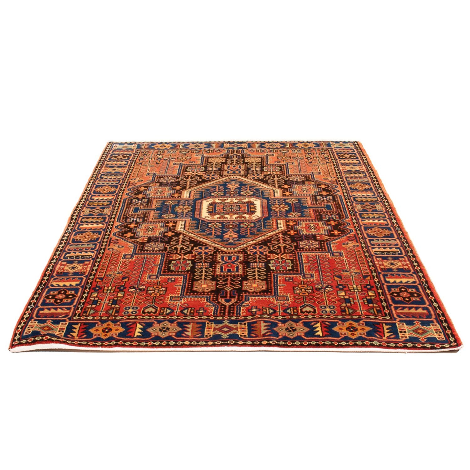 Perserteppich - Nomadic - 202 x 140 cm - dunkelblau
