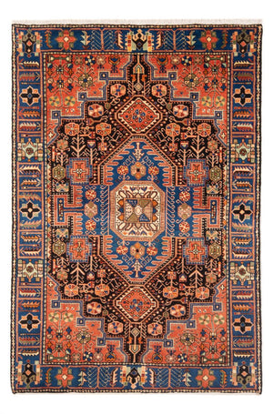Perserteppich - Nomadic - 200 x 138 cm - blau