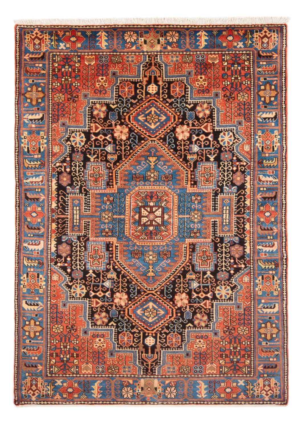 Perserteppich - Nomadic - 200 x 143 cm - blau