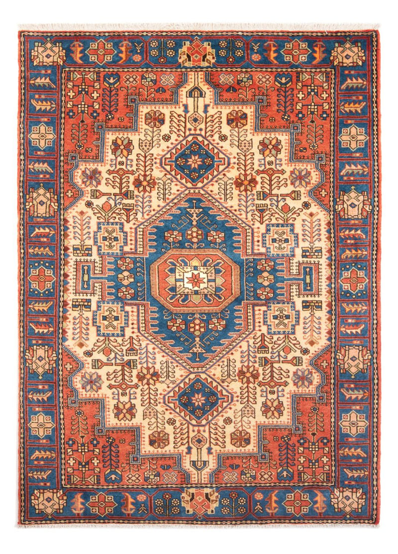 Perserteppich - Nomadic - 195 x 138 cm - blau