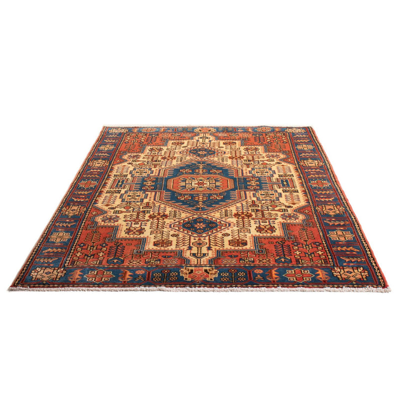 Perserteppich - Nomadic - 195 x 138 cm - blau