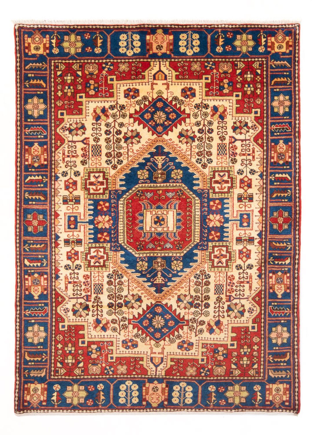 Perserteppich - Nomadic - 192 x 143 cm - blau