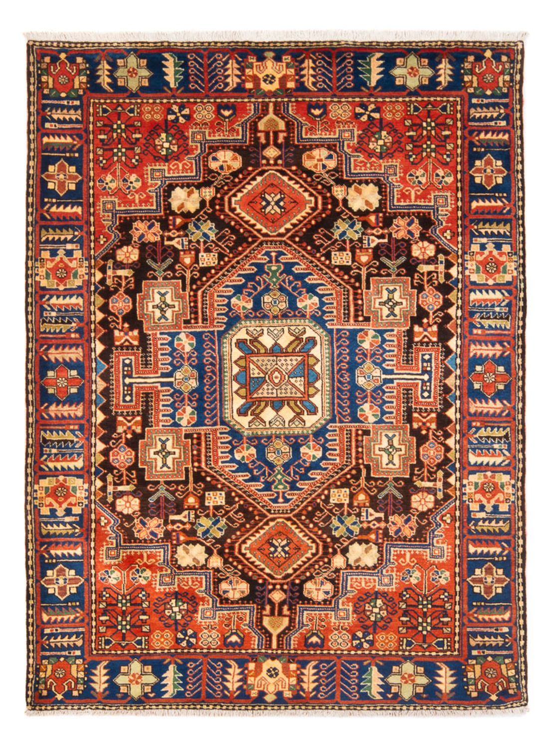 Perserteppich - Nomadic - 200 x 145 cm - blau