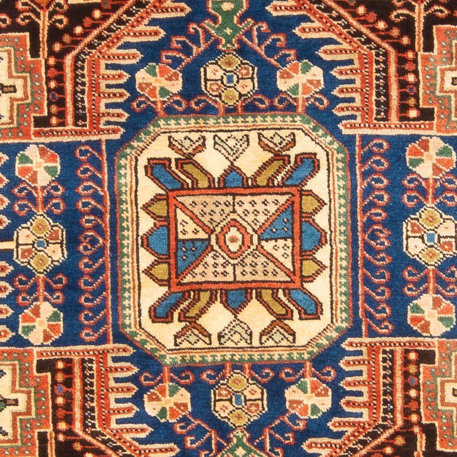Perserteppich - Nomadic - 200 x 145 cm - blau