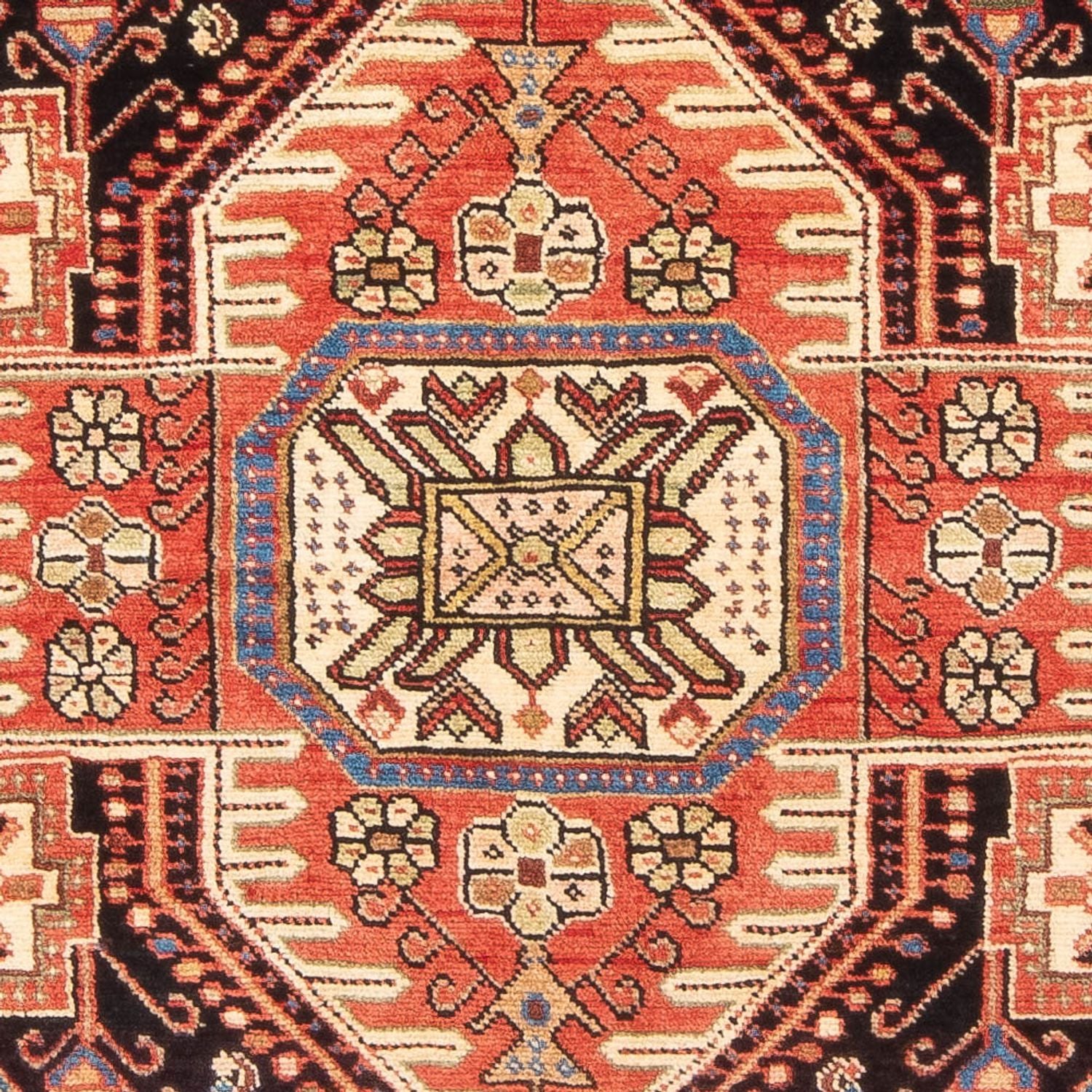 Perserteppich - Nomadic - 194 x 140 cm - hellbeige