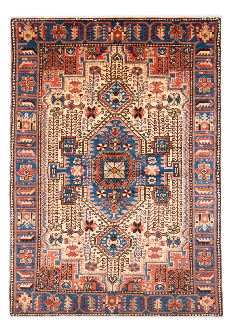 Perserteppich - Nomadic - 194 x 135 cm - blau