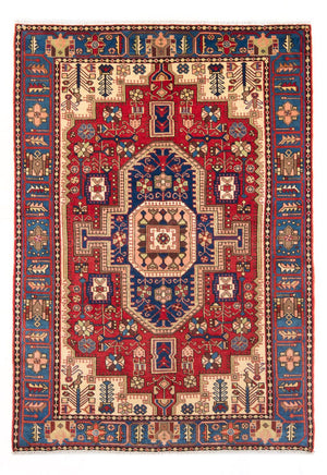 Perserteppich - Nomadic - 196 x 147 cm - blau