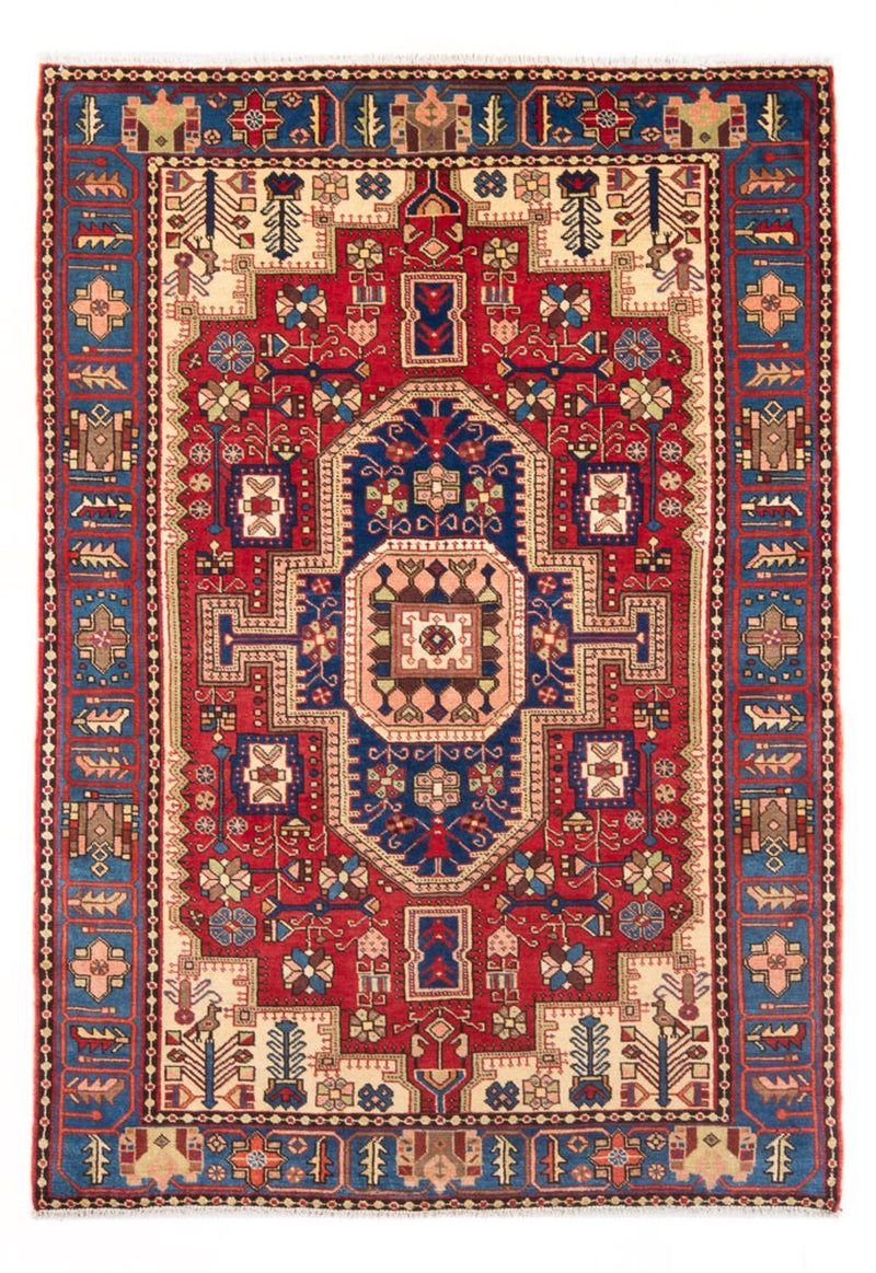 Perserteppich - Nomadic - 196 x 147 cm - blau