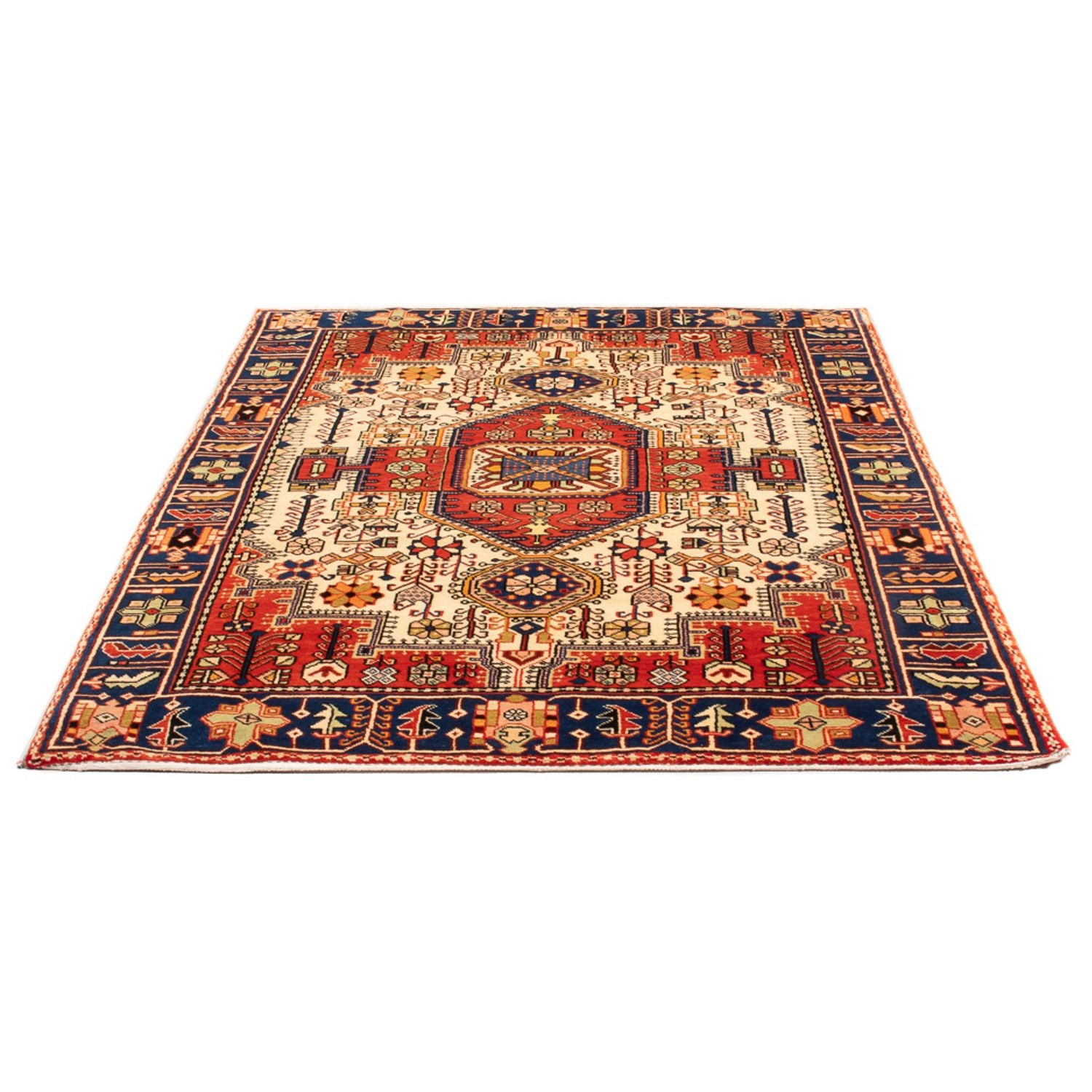 Perserteppich - Nomadic - 186 x 136 cm - rot